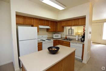 Modern, energy efficient kitchens at Villages at Curtis Park in Denver, Colorado